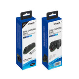 STATION DE CHARGE RAPIDE POUR 2 MANETTES PS4 - SLIM/PRO - 12 MOIS DE GARANTIE