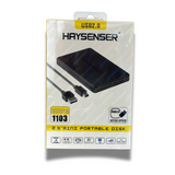 BOITIER DISQUE DUR HAYSENSER USB 2.0 HDD/SSD SATA - 12 Mois de Garantie