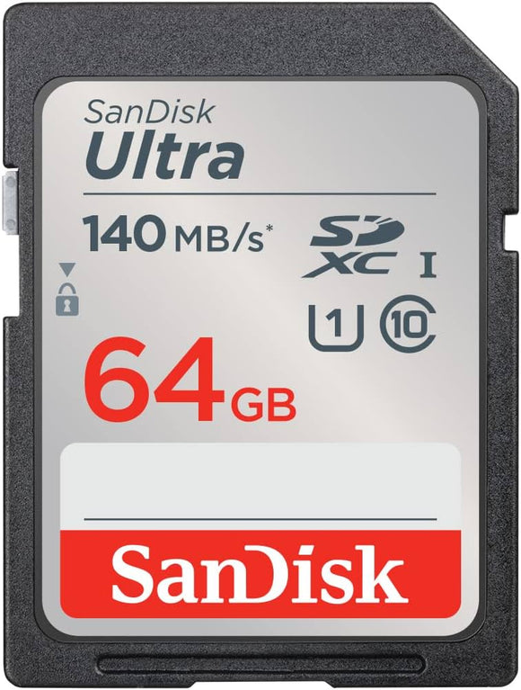 Carte Mémoire SanDisk ULTRA Micro SDXC pour Appareil Photo Numerique - 64GB - Garantie 12 Mois