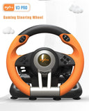 Volant de Course Avec 2 Pédalie (Automatique) Pour PC, PS3, PS4, PS5, Switch, Xbox One et Series S & X - 12 MOIS DE GARANTIE