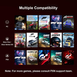 Volant de Course Avec 3 Pédalie (Manuelle) Pour PC, PS3, PS4, PS5, Switch, Xbox One et Series S & X - 12 MOIS DE GARANTIE