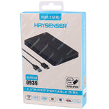 BOITIER DE DISQUE DUR HAYSENSER USB3.2 GEN1 - HDD/SSD  - 12 Mois de Garantie