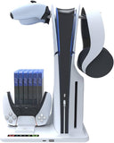 Support de Refroidissement PS5, Chargeur 2 Manettes et Range Disc - 12 MOIS DE GARANTIE