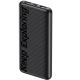 Power Bank Slim Oraimo - 10000mAh - Noir - 12 Mois de Garantie