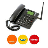 Téléphone fixe SANS FIL - DUAL SIM - Compatible Toutes les SIM -12 Mois de Garantie