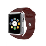 Montre Connectée MW01 - Carte SIM - Appel & SMS - Bluetooth - Carte SD - Or