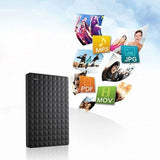 Disque Dur Externe - 1To - USB 3.0 - Noir - 12 Mois de Garantie