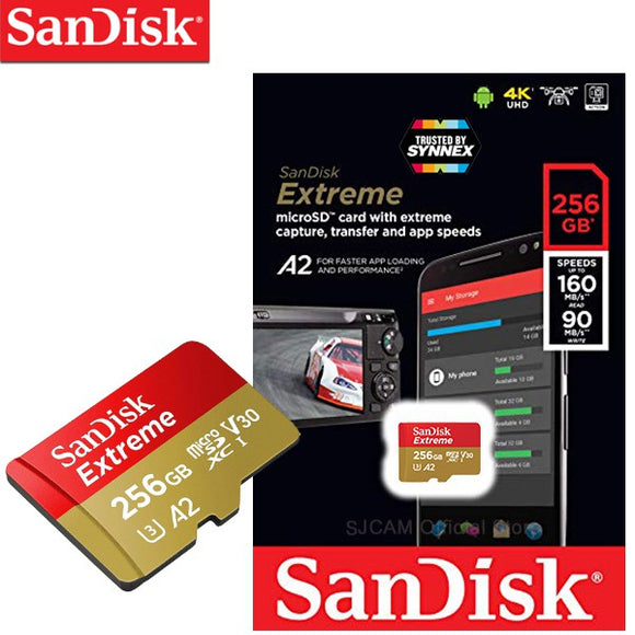 Carte Mémoire SanDisk Micro SDXC - 256GB - Garantie 12 Mois