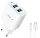 Chargeur Duo Oraimo - Blanc - Garantie 365 Jours