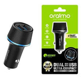 CHARGEUR ORAIMO POUR VOITURE A DEUX ENTREES - 12 mois de garantie